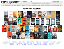 Tablet Screenshot of index.cheapbooks.com
